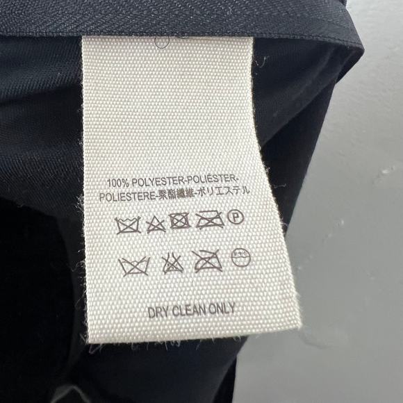 Free People Black Velvet High-Rise Pants Trousers Side Zip Dressy Holiday Sz 10 - Picture 4 of 7